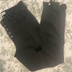 High rise super skinny ankle
